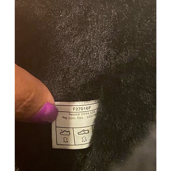 Ugg Bailey Triplet Button Black Sherpa Boots 8 - Picture 6 of 8